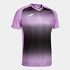 Koszulka JOMA TIGER V fioletowo-czarna 103235.561
