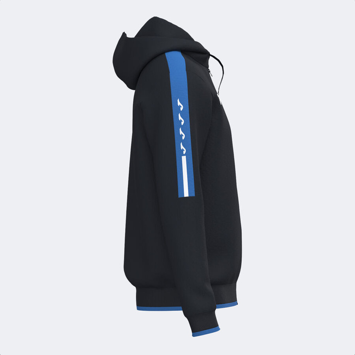 Bluza JOMA z kapturem Olimpiada czarny niebieski royal 103707.107