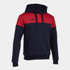 Bluza JOMA CREW V granatowo-czerwona 103214.336
