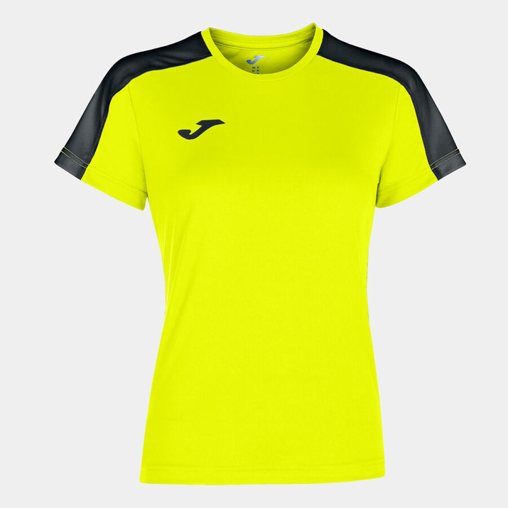 Koszulka damska JOMA Academy III fluorescencyjny zólty czarny 901141.061