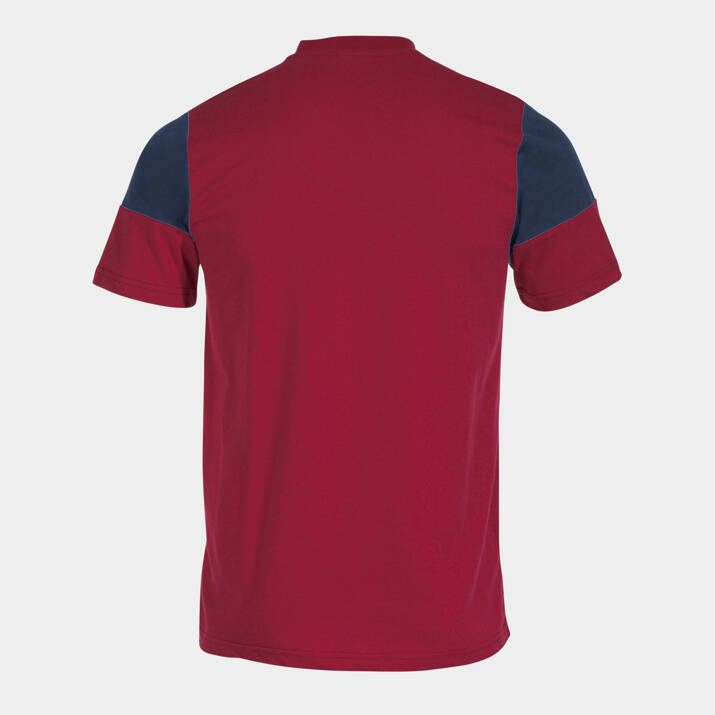 Koszulka JOMA CREW V czerwono-granatowa 103296.603
