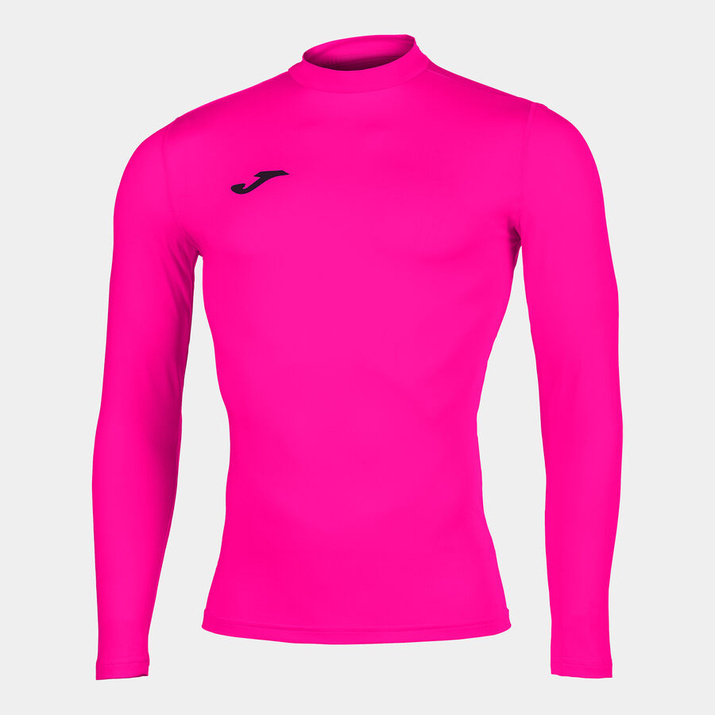 Koszulka termoaktywna unisex Joma Brama Academy fluorescencyjny rózowy 101018.030