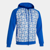 Bluza JOMA z kapturem SUPERNOVA III biało-niebieska 102262.702