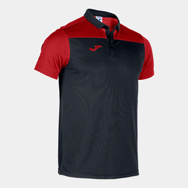 Koszulka Polo Joma HOBBY II czarno-czerwona 101371.106