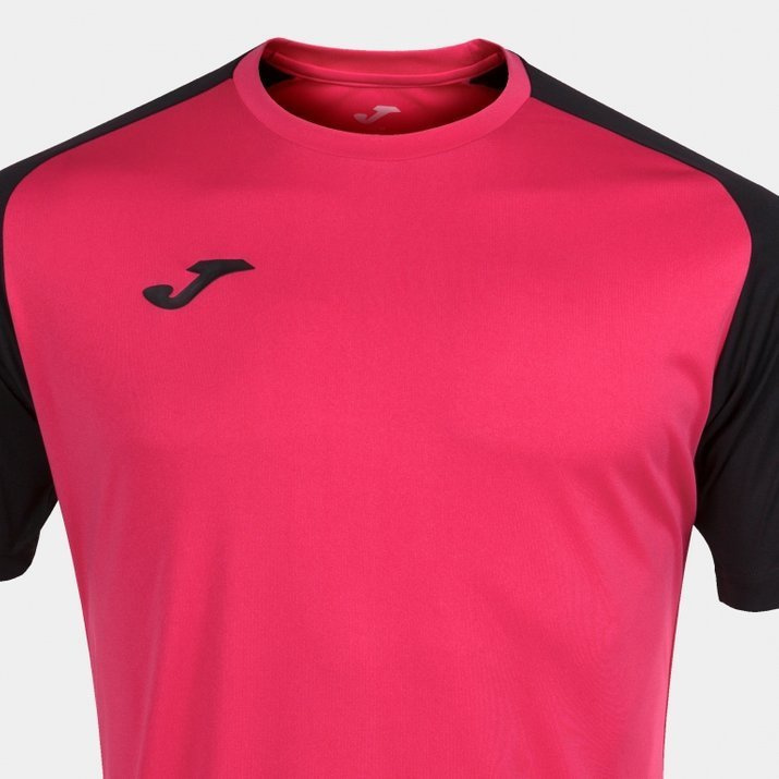 Koszulka JOMA ACADEMY IV malinowo-czarna 101968.501