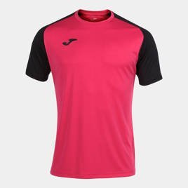 Koszulka JOMA ACADEMY IV malinowo-czarna 101968.501