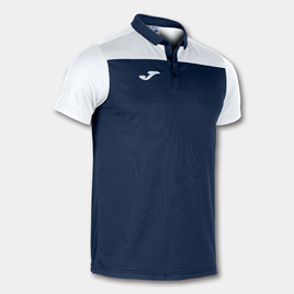 Koszulka Polo Joma HOBBY II granatowo-biała 101371.332