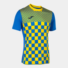 Koszulka JOMA FLAG III niebiesko-żółta 103157.709