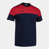 Koszulka JOMA CREW V granatowo-czerwona 103296.336