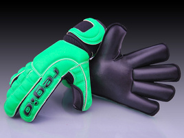 Rękawice Regio Logo GIGA GRIP ROLL GREEN/BLACK