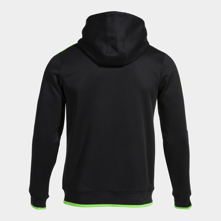 Bluza JOMA z kapturem Olimpiada czarny fluorescencyjny zielony 103707.117