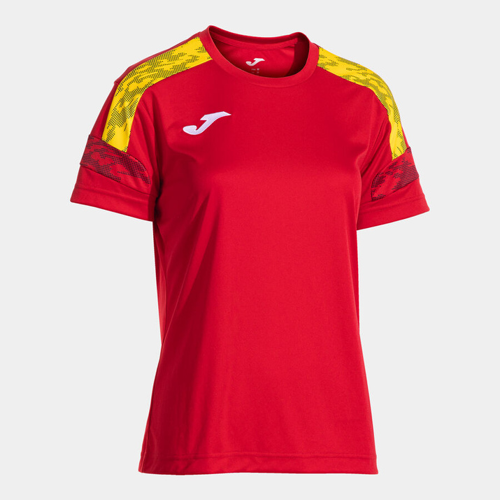 Koszulka damska Joma CHAMPIONSHIP VIII czerwony zólty 902514.609