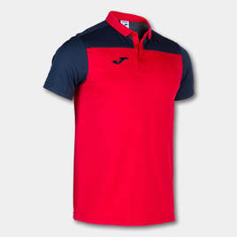 Koszulka Polo Joma HOBBY II czerwono-granatowa 101371.603