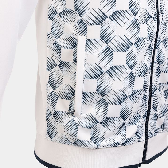 Bluza JOMA z kapturem SUPERNOVA III granatowo-biała 102262.203