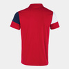 Koszulka polo JOMA CREW V czerwono-biało-granatowa 103208.603