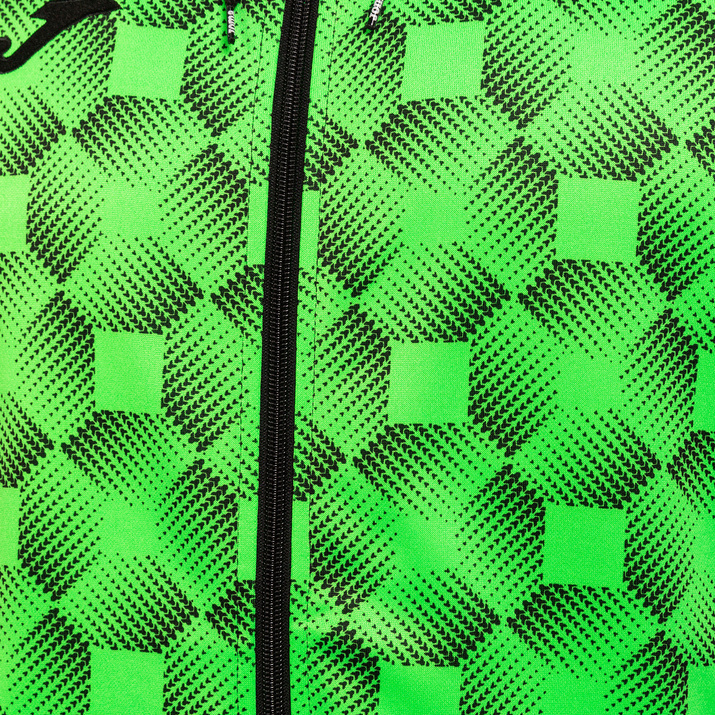 Bluza JOMA z kapturem SUPERNOVA III zielono-czarna 102262.117