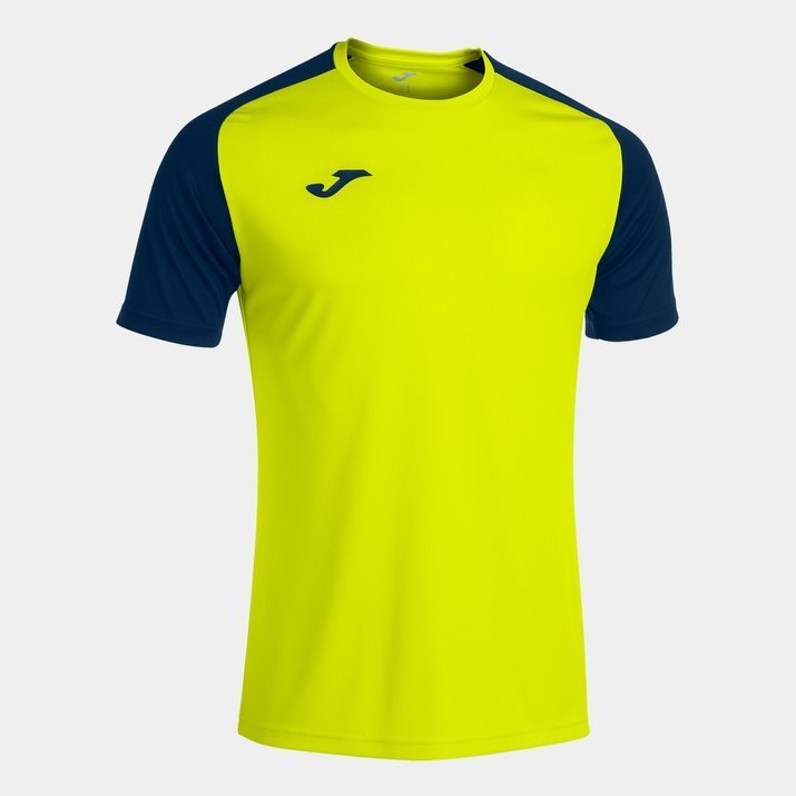 Koszulka JOMA ACADEMY IV jaskrawo żółto-czarna 101968.063