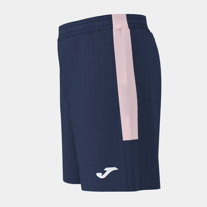 Spodenki JOMA ECO CHAMPIONSHIP granatowo-różowe 102841.335