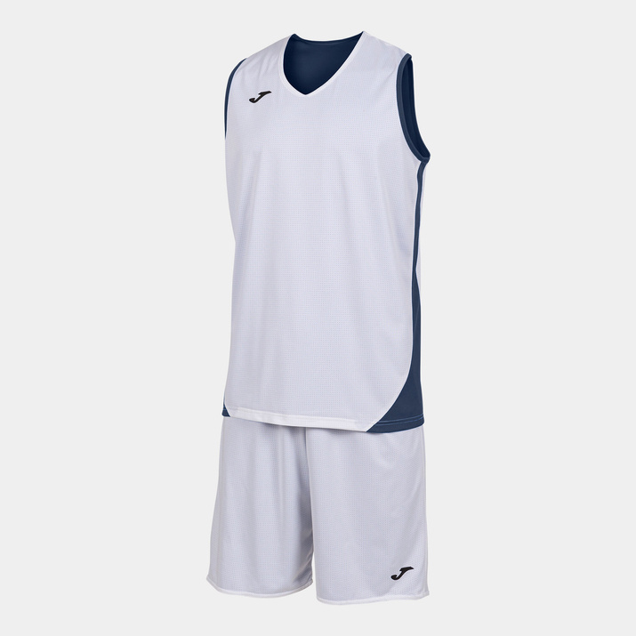 ZESTAW JOMA KANSAS biało-granatowy 102851.332