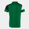 Koszulka polo JOMA CREW V zielono-biało-czarna 103208.451
