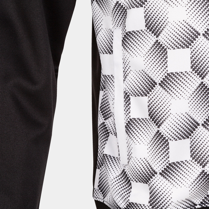 Bluza JOMA z kapturem SUPERNOVA III biało-czarna 102262.102