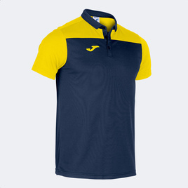 Koszulka Polo Joma HOBBY II granatowo-żółta 101371.339