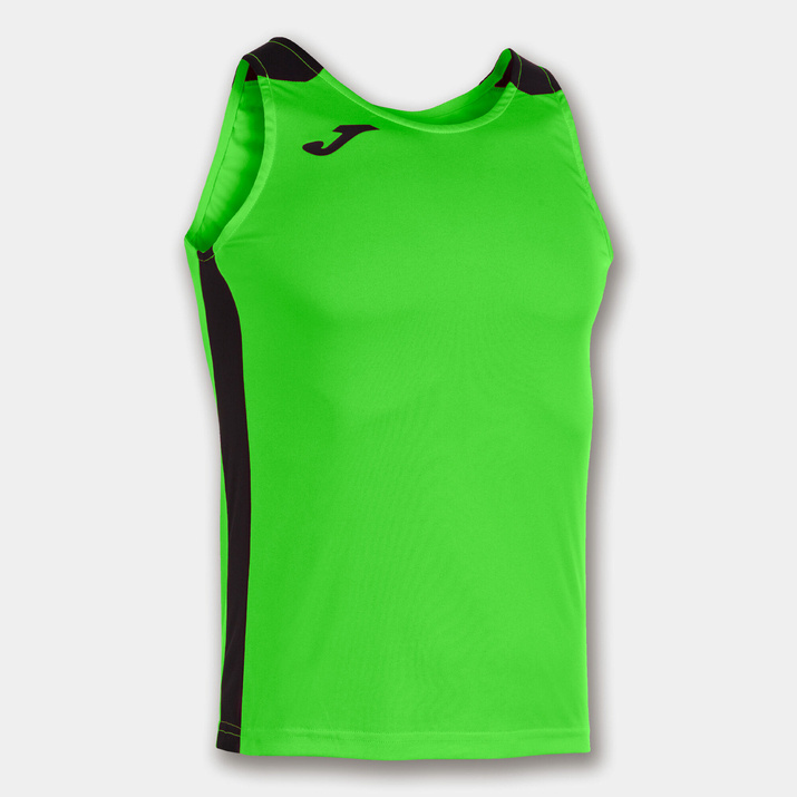 Koszulka na ramiączkach JOMA RECORD II fluo zielono-czarna 102222.021