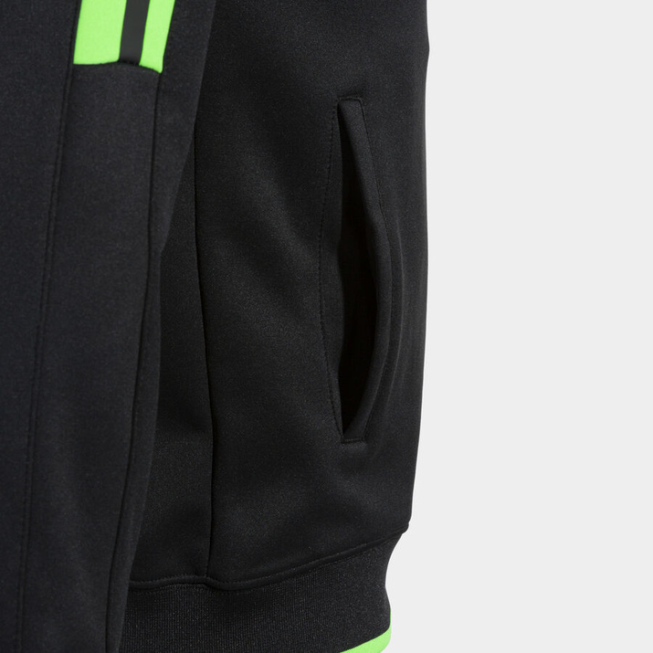 Bluza JOMA z kapturem Olimpiada czarny fluorescencyjny zielony 103707.117