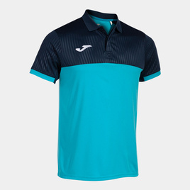Koszulka polo JOMA MONTREAL turkusowo-granatowa 103210.013