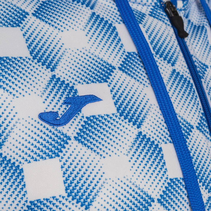 Bluza JOMA z kapturem SUPERNOVA III biało-niebieska 102262.702
