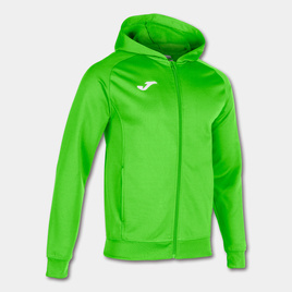 Bluza z  kapturem JOMA MENFIS fluorescencyjny zielony 101303.020