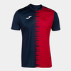Koszulka JOMA CITY II granatowo-czerwona 103240.336