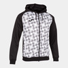 Bluza JOMA z kapturem SUPERNOVA III biało-czarna 102262.102