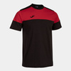 Koszulka JOMA CREW V czarno-czerwona 103296.106