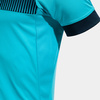 Koszulka JOMA ECO-SUPERNOVA turkusowo-czarna 103128.013