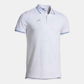 Koszulka polo JOMA męska Confort Classic bialy niebieski royal 103815.207