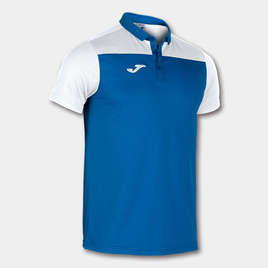 Koszulka Polo Joma HOBBY II niebiesko-biała 101371.702