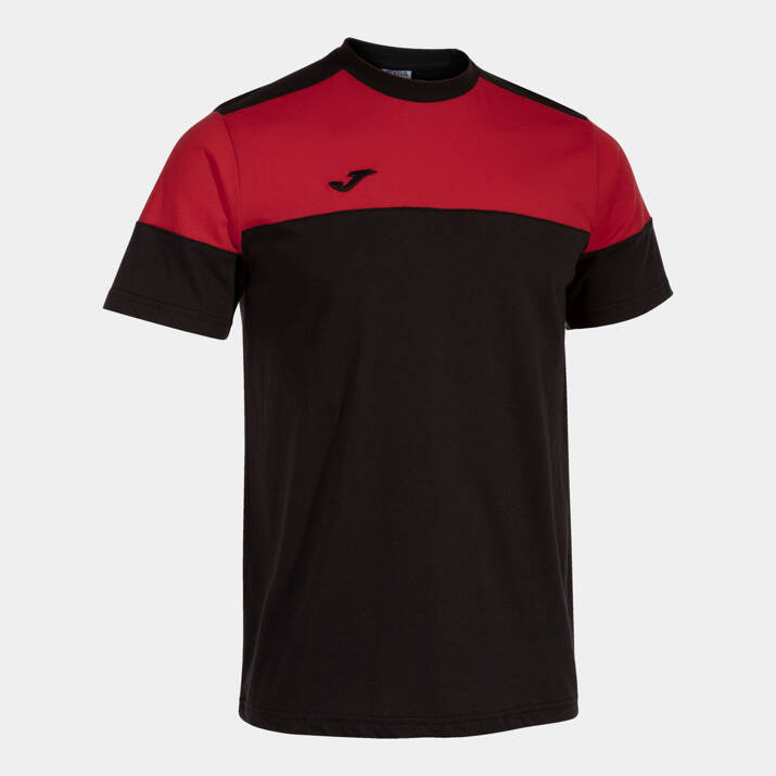 Koszulka JOMA CREW V czarno-czerwona 103296.106