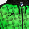 Bluza JOMA z kapturem SUPERNOVA III zielono-czarna 102262.117