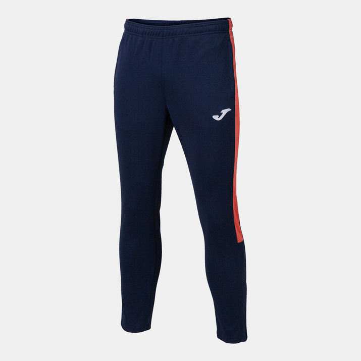 Spodnie JOMA ECO CHAMPIONSHIP granatowo-fluo pomarańczowe 102752.390