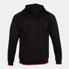 Bluza JOMA z kapturem SUPERNOVA III różowo-czarna 102262.118