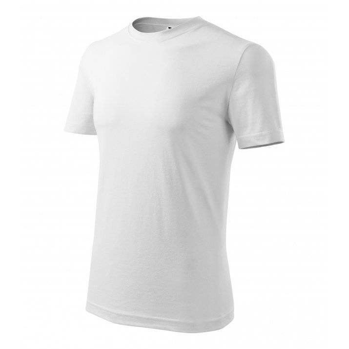 Koszulka treningowa bawełniana męska biała 